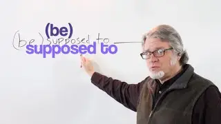 be supposed to