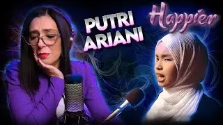 PUTRI ARIANI - Happier - Olivia Rodrigo | ARGENTINA SINGER - REACTION & ANALYSIS