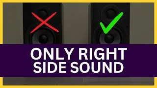 Only Right Side Sound