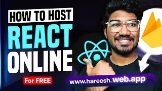 Host React online for FREE 2024 | Get Free Fancy URL  @Firebase   | Tamil