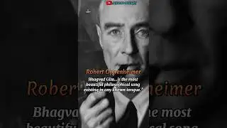 Famous Scientist Quotes on Hinduism😲🤯| Albert Einstein on Bhagvad Gita 😲🤔| Robert Oppenheimer?