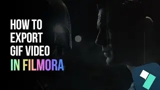 How To Export GIF Video On Filmora 14