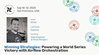 Winning Strategies: Powering a World Series Victory with Airflow Orchestration - Airflow Summit 2024