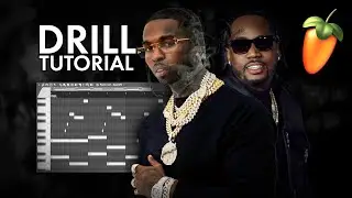 HOW to make DRILL BEATS (FL Studio Tutorial)