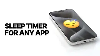 iOS Universal Sleep Timer - How to use it