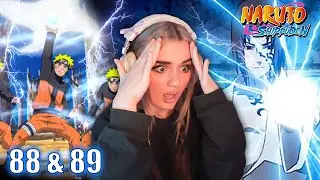 SASUKE IS BACK?🔥 | Naruto Shippuden Ep 88 & 89 Reaction!
