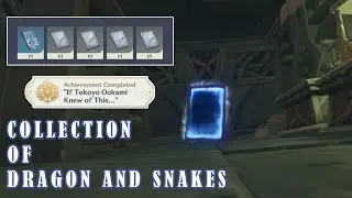 Lost Book | Collection of Dragon and Snakes World Quest | World Quest Enkanomiya | Genshin Impact |