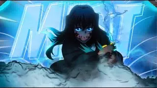 MIST Breathing is INSANE! | Project Slayers AMV #roblox #demonslayer #projectslayersroblox #muichiro