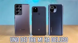 S21 Ultra vs Xiaomi Mi 11 vs Pixel 5 / 4a 5G: CHI FA LE FOTO e VIDEO MIGLIORI?