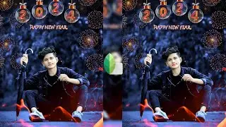 Happy New Year Photo Editing 2024 | New Year Photo Editing Snapseed 