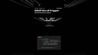 Scroll Trigger made with gsap js