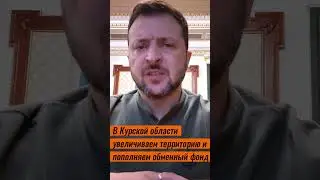 Курская область: Увеличиваем территорию и пополняем обменный фонд - Зеленский