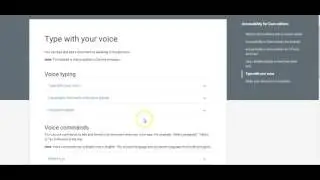 Google Docs | Voice Typing