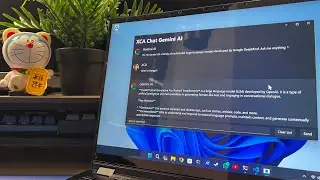 Swift WinRT & WinUI 3 Google Gemini AI Chat App Short Demo | Google Generative AI