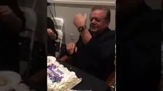 Paul Sorvino (Goodfellas) gets his birthday wish.
