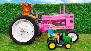 Cerita Chris dan Alice in Farm untuk anak-anak