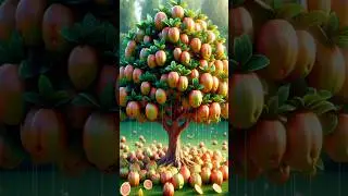 Quick and easy technique for growing and planting guava fruit trees using cuttings. 