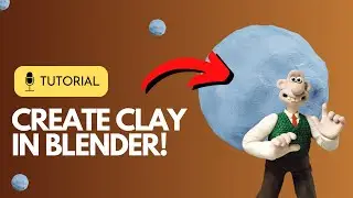 How to Create A Simple Clay Material In Blender 3.5 Tutorial