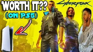 CYBERPUNK 2077 ON PLAYSTATION 5 REVIEW! WORTH IT ON NEXT GEN?!