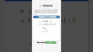 Finding Harshad numbers