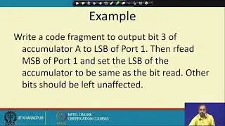 8051 Programming Examples (Contd.)2 #ch19sp #swayamprabha