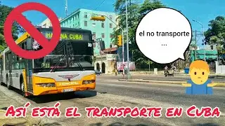 Así está el transporte en Cuba! 🇨🇺 😕.