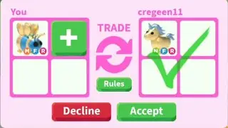 What people trade for MEGA NEON FLY RIDE QUEEN BEE in adopt me | Roblox