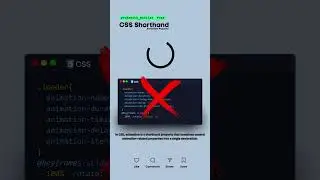 CSS Shorthand for Animation Property 