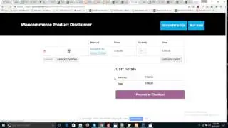 Add Product dislamer