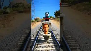 Skibidi toilet stops thomas the train 