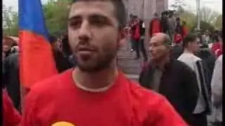 Youth Genocide Rally - Yerevan, Armenia (04.24.07)