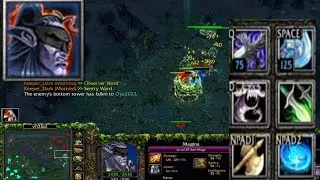 DOTA 1 - Anti Mage GODLIKE GAMEPLAY | Warcraft 3 - Frozen Throne  | Iccup