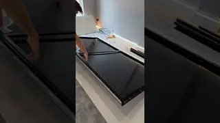 Hisense short throw projector installation. 