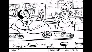New girl weight gain comic