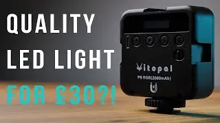 £30 Light BETTER THAN the APUTURE MC?! | VITOPAL P6 RGB LED LIGHT REVIEW