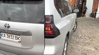 Toyota Prado 150 Задні ліхтарі (чорні)