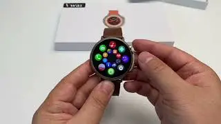 Ultra C3 Smartwatch Unboxing- 1.6" Screen Wireless Charger Bluetooth Call, Round Ultra Watch ?