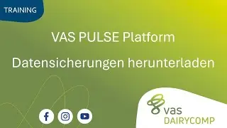 VAS PULSE Platform | Datensicherungen herunterladen