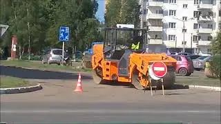 2024-07-26 Ремонт улицы, клумба, +26*С, Братск, Сибирь, Россия