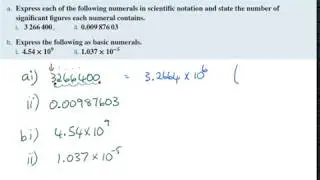 11MMC7E11 Scientific Notation and Significant Figures