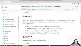 DE Zoomcamp 2024 - Homework #3 Solution by Michael Shoemaker