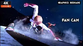 REMADE Grown ( Spider Gwen For Cammy ) Fight her Twin 4K %