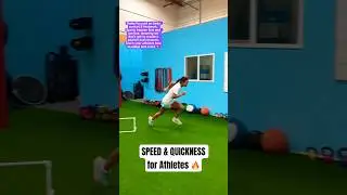 SPEED & QUICKNESS For Athletes! Athlete Speed Training! #shorts