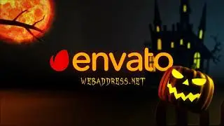 Scary Halloween Ghost Logo Reveal Bundle | After Effects Logo Stings - Envato elements