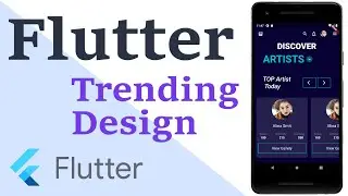 Flutter Attractive Trending UI Tutorial in  Flutter
