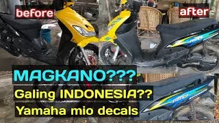 Indonesian decals ni Yamaha Mio Sporty