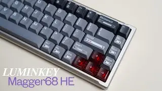 A Modded 65% Wooting?! - Luminkey Magger 68HE (Unboxing, Review & Sound Test)