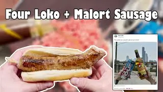 Four Loko + Malort Sausage