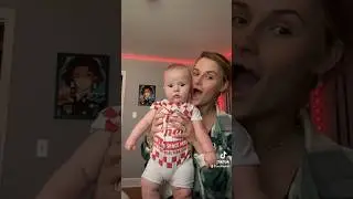 Making an outfit for my baby from an old tshirt 