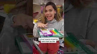 Mom VS Dad School Supply Shopping: